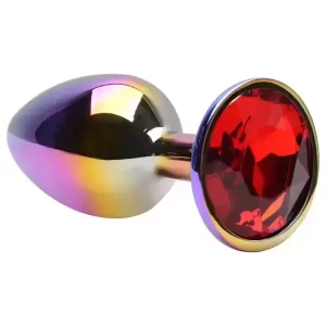Plug Anal em Metal Colorido