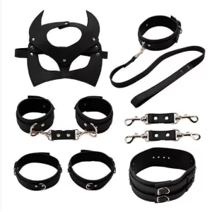 Kit Sado com Máscara de Gato