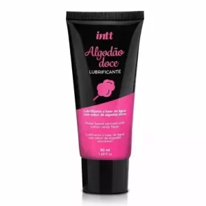Lubrificante à Base de Água Sabor Algodão Doce 50ml Intt