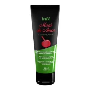 Lubrificante à Base de Água Sabor Maçã do Amor 50ml Intt